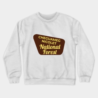Chequamegon Nicolet National Forest Crewneck Sweatshirt